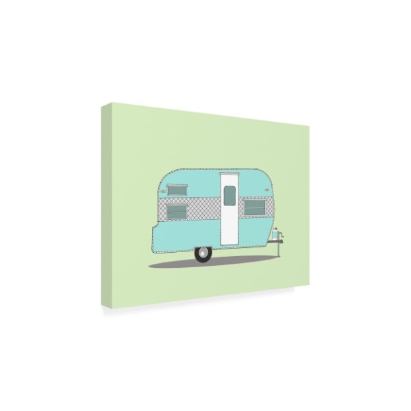 Annie Bailey Art 'Frolic Camper' Canvas Art,14x19